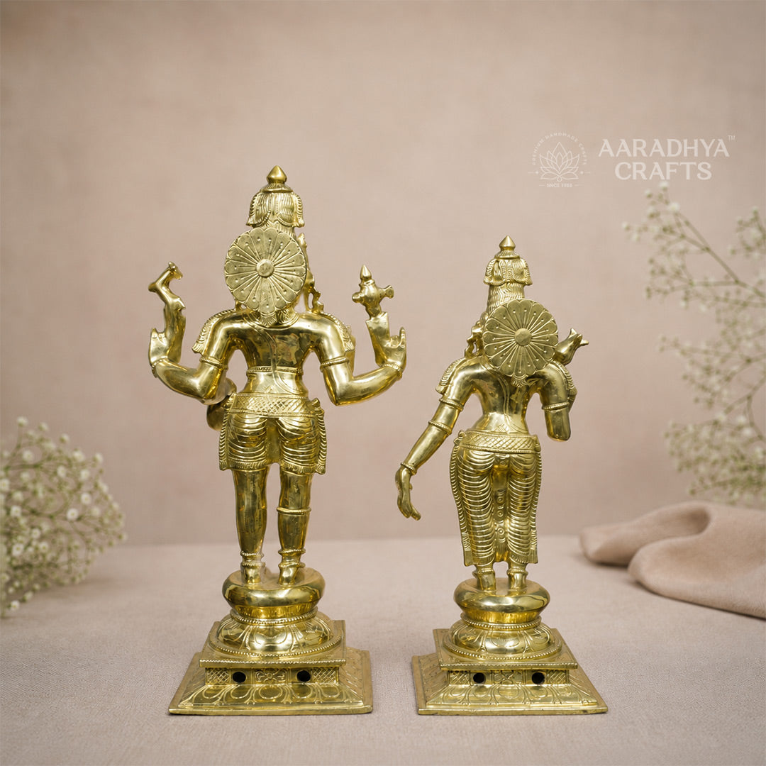 Panchaloha Shiva Parvathi